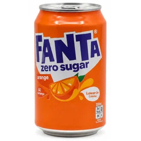 Газированный напиток Fanta Orange Zero 0,33л