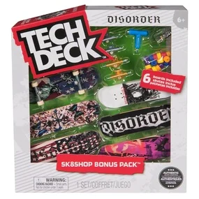 Игровой набор фингербордов 6 шт. Скейтшоп Disorder