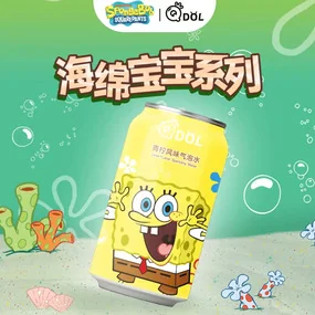 Напиток газированный Qdol Lime со вкусом лайма, 330мл