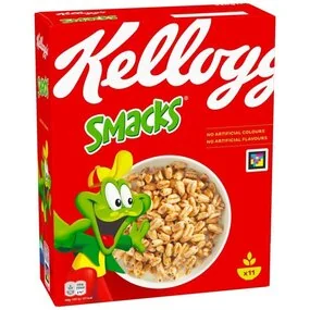 Сухой завтрак Kelloggs Smacks 330гр
