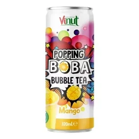 Напиток Vinut Bubble Tea Mango Чай с шариками Манго 320мл