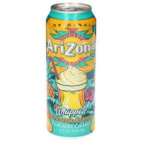 Напиток Arizona Whipped Pineapple Взбитые сливки Ананас Апельсин, 650мл