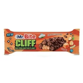 Батончик Mr. Bite CLIF с кармелью и злаками в молочном шоколаде, 35г