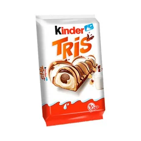 Батончик Kinder шоколадный Tris, 100г