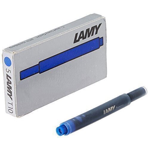 Картриджи для перьевой ручки Т10 синие 5 шт картриджи для вейпа с керамическим наконечником 510 ом