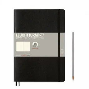 Блокнот Leuchtturm Composition В5, 123 страницы, черный