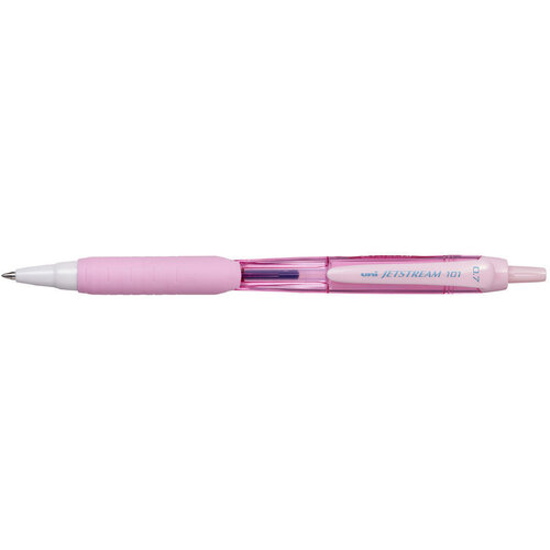 Шариковая ручка Uni Jetstream SXN-101-07FL, 0,7 мм, розовая, синие чернила ручка шариковая на подставке на липучке attache син стержень синий корпус