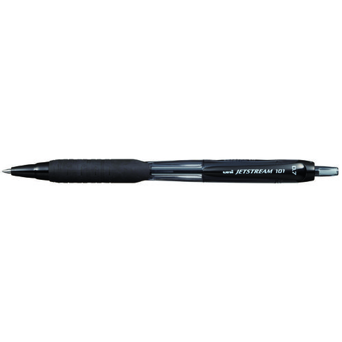 Шариковая автоматическая ручка Jetstream SXN-101-07 чёрная шариковая ручка uni jetstream sxn 101 05 0 5 мм синие чернила