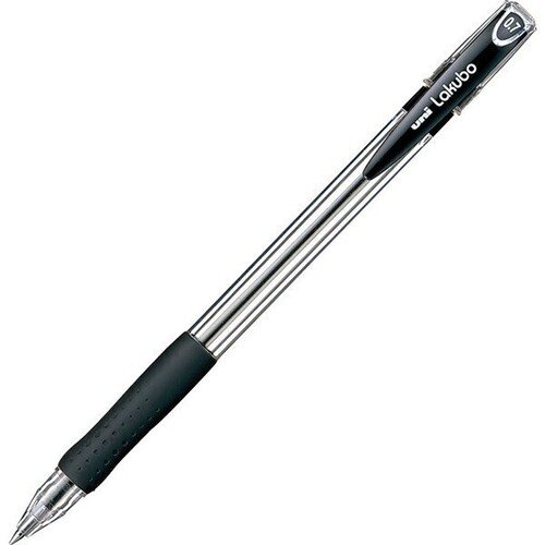 Шариковая ручка Uni SG-100, 0,7 мм, черные чернила цена и фото