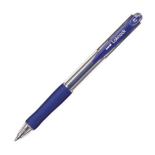 Шариковая ручка Uni SN-100, синяя 0,7 мм ручка шариковая на подставке на липучке attache син стержень синий корпус