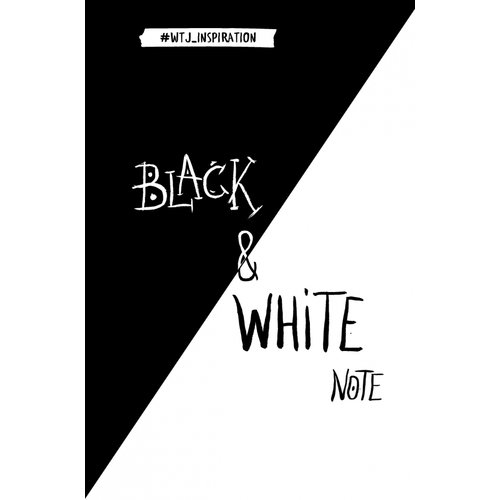 Блокнот Black&White Note А5, 96 листов