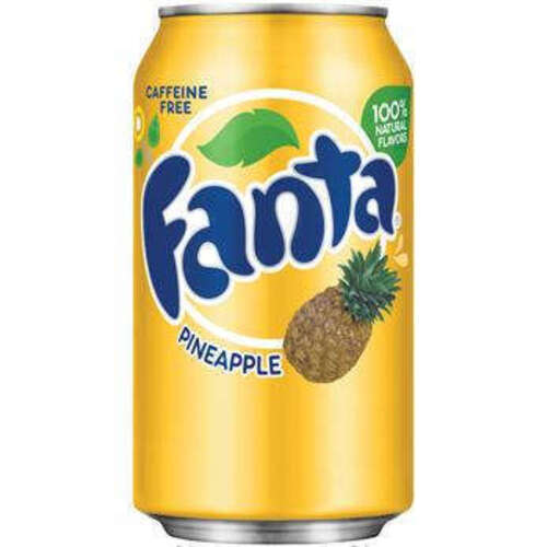 Напиток Fanta с ананасом напиток fanta green cream soda 0 32 л