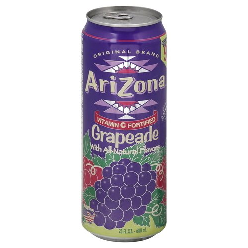 Напиток Grapeade, 680 мл напиток arizona rx enegry herbal tonic 680 мл