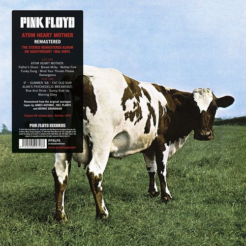 pink floyd atom heart mother digisleeve remastered cd Виниловая пластинка Pink Floyd - Atom Heart Mother LP