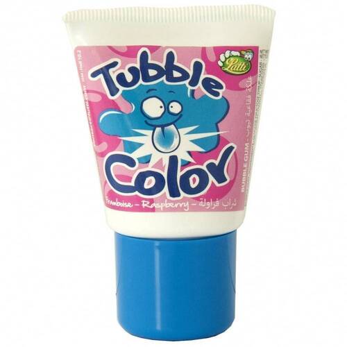 Жевательная резинка Tubble Gum Color конфета жидкая крокодильчик в тюбике 18 г