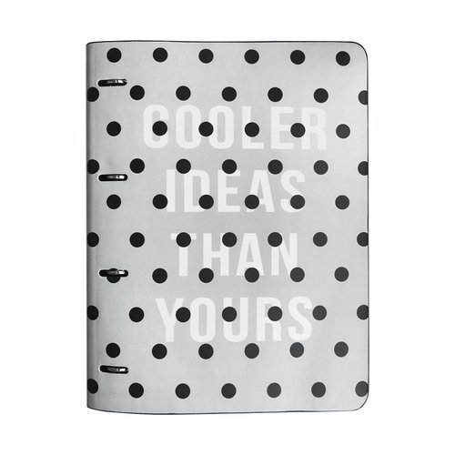 Тетрадь Dots, 120 листов, в клетку, 24 х 31 см обложка для паспорта infolio study cherry 10х14 см