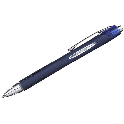 Ручка-роллер Uni Jetstream, 0,7 мм, синие чернила шариковая ручка uni jetstream sxn 101 05 0 5 мм синие чернила