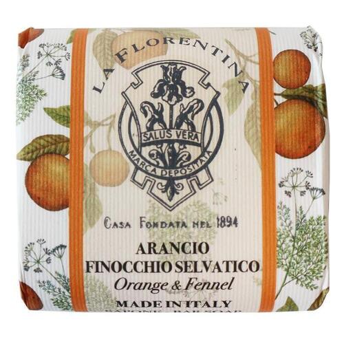 Мыло Orange & Wild Fennel / Апельсин и Дикий Фенхель, 106 г подарочный набор la florentina апельсин и дикий фенхель крем 75 мл мыло 106 г