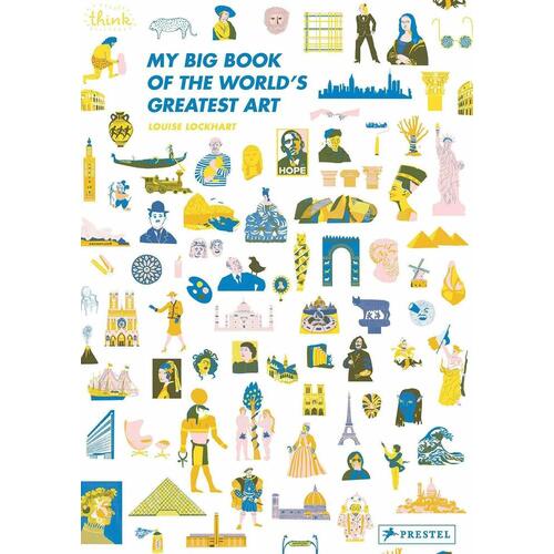 Louise Lockhart. My Big Book of the World's Greatest Art learn english improve handwriting in italics calligraphy copybook exercise book with chinese art for kids children adults art