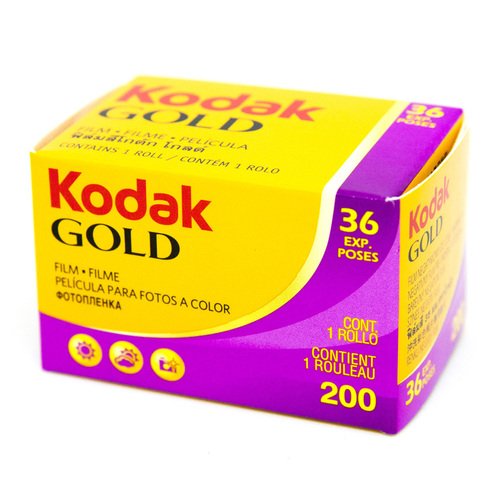 Фотопленка Kodak Gold 200, 36 кадров, цветная
