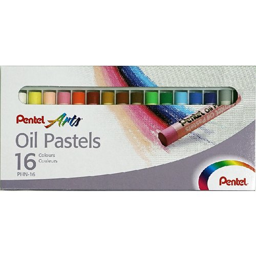 Пастель маслянная Pentel 16 цветов 470₽