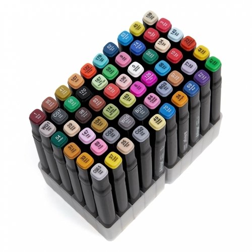 Набор маркеров для скетчинга Alingar AL7499, 60 цветов