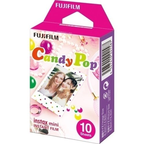 Фотоплёнка Fujifilm Colorfilm Instax MINI Candypop fujifilm instax square sq6 case graphite grey