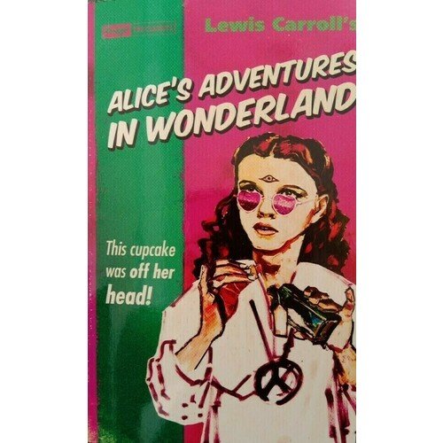 Lewis Carroll. Alice's Adventures in Wonderland unique saxophone mini portable smoking pipes metal tobacco pipe hookah gifts