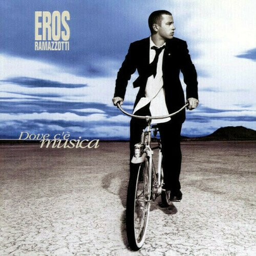 Виниловая пластинка Eros Ramazzotti - Dove C'e Musica (Italian Version, Blue) 2LP