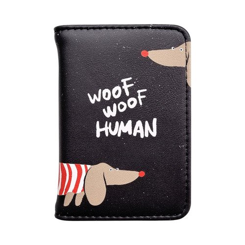 Обложка для проездного билета Be Smart коллекция Hey Human Таксы 77 х 10 искусственная кожа 340₽