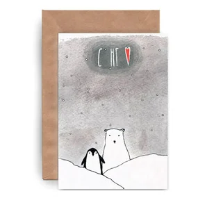 Открытка Yetti С НГ