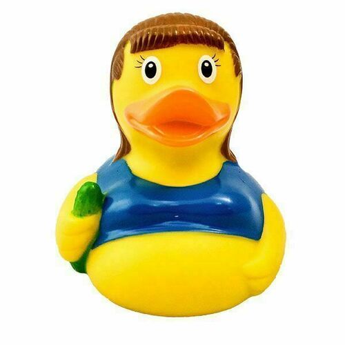 Резиновая уточка Funny Ducks Беременная игрушка для ванной funny ducks беременная уточка 1351 желтый