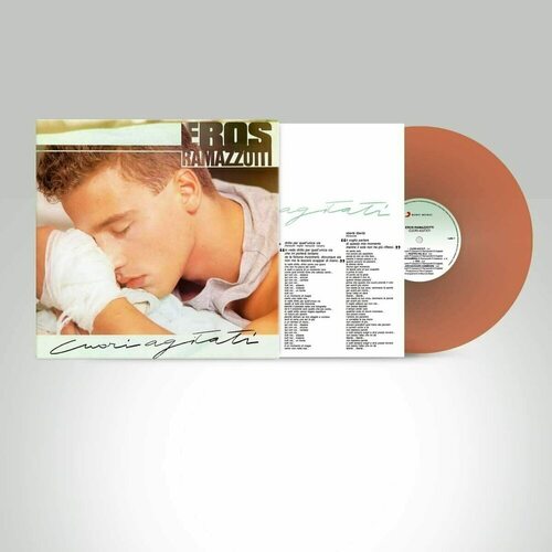 Виниловая пластинка Eros Ramazzotti - Cuori Agitati (Orange, Italian Version) LP
