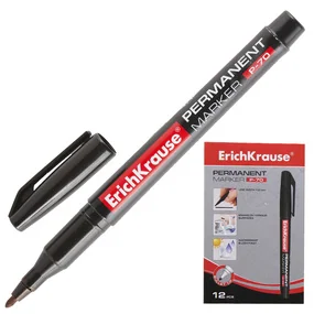 Перманентный маркер ErichKrause  P-70, черный