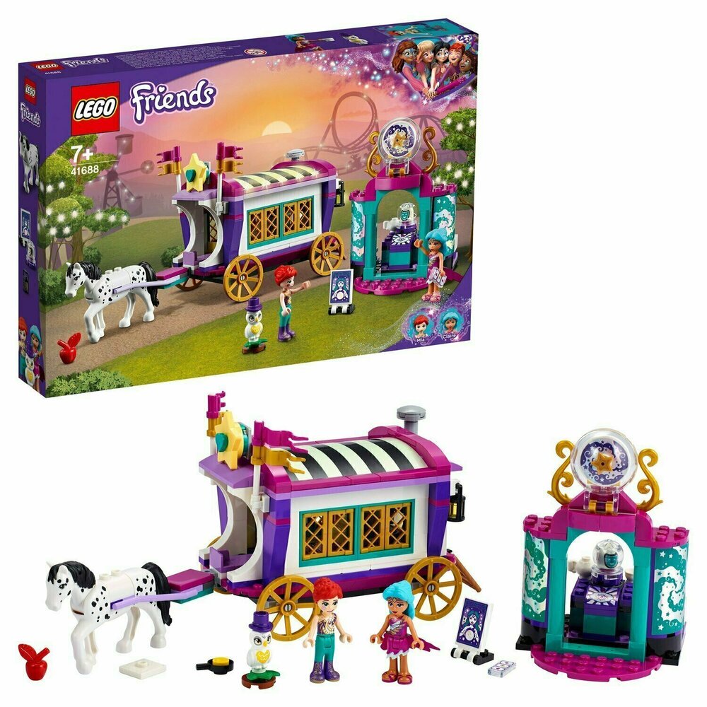 Конструктор LEGO Friends 41688 Волшебный караван LEGO – купить по цене 4420  руб. в интернет-магазине Республика, 590887.