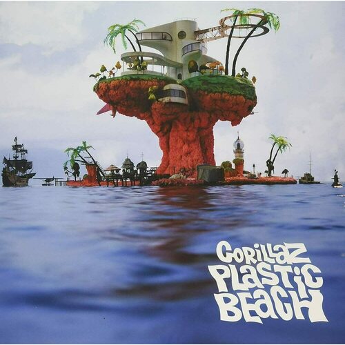 gorillaz plastic beach lp Виниловая пластинка Gorillaz – Plastic Beach 2LP