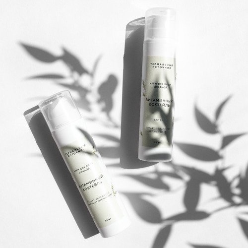 Крем для лица дневной Термальный источник, Витаминный коктейль, SPF-25, 50 мл