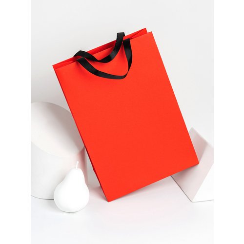 Пакет подарочный Symbol, красный, А4, 23 х 33 х 10 см