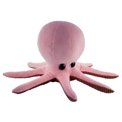 Игрушка мягконабивная Kiddie Art Tallula Осьминог, розовый, 30 х 60 см игрушка мягконабивная kiddie art tallula заяц 70 см