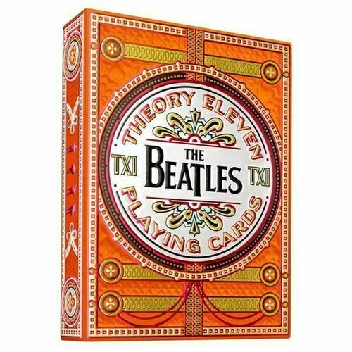 Сувенирная колода карт Theory11 The Beatles, Orange