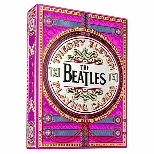 Сувенирная колода карт Theory11 The Beatles, Pink