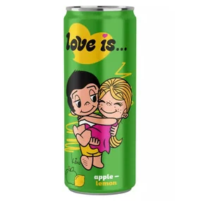 Газированный напиток Love Is Яблоко-лимон, 330 мл