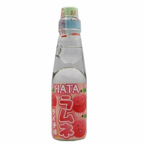 Напиток газированный Hata Kosen Ramune Со вкусом личи, 200 мл напиток газированный ramune со вкусом юдзу 200 мл
