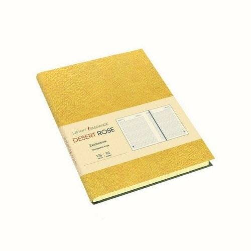 Ежедневник Listoff Desert Rose 136 листов желтый 140₽