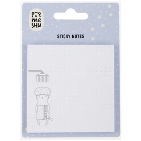 Самоклеящийся блок Meshu Right Cat Dot, 75 х 75 мм, 50 листов