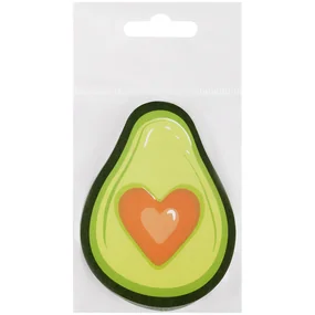 Самоклеящийся блок фигурный Meshu Avocado, 50 листов