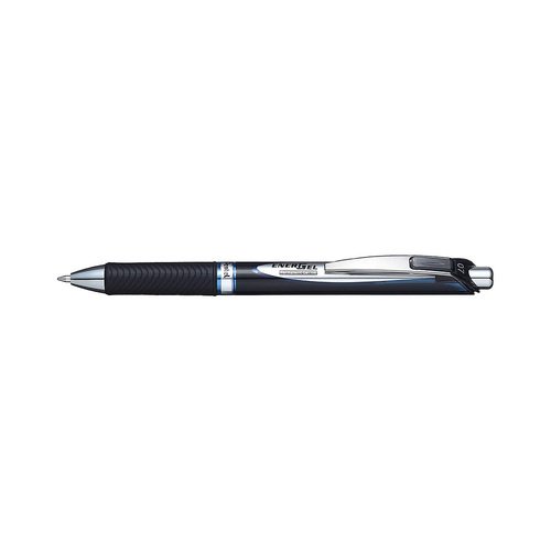 Гелевая ручка автоматическая Energel Permanent, 0,7 мм, цвет чернил синий