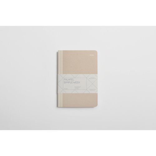 Еженедельник недатированный Falafel Books Simple Week Ash Grey, А5