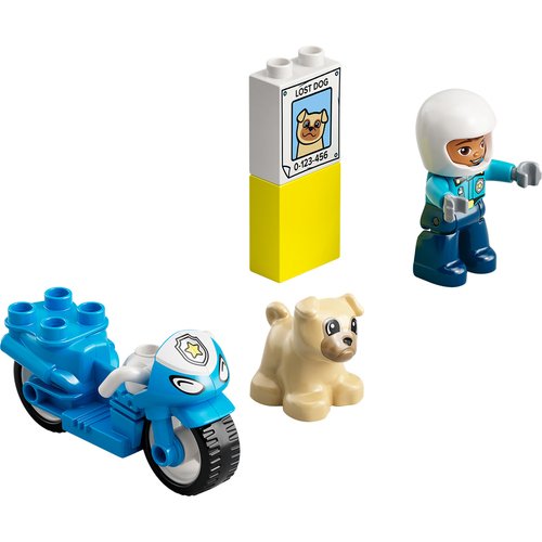 Конструктор LEGO Duplo 10967 Полицейский мотоцикл