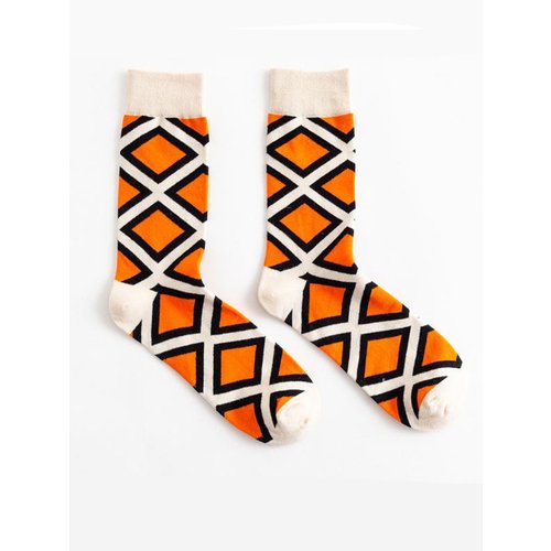 Носки Krumpy Socks Riiso Оранжевые, 40-45 металлический значок krumpy socks утя